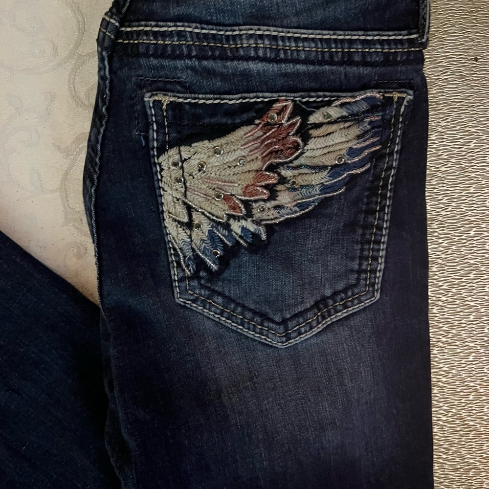 Miss me jeans 25 skinny jeans dark wash - Picture 3 of 4